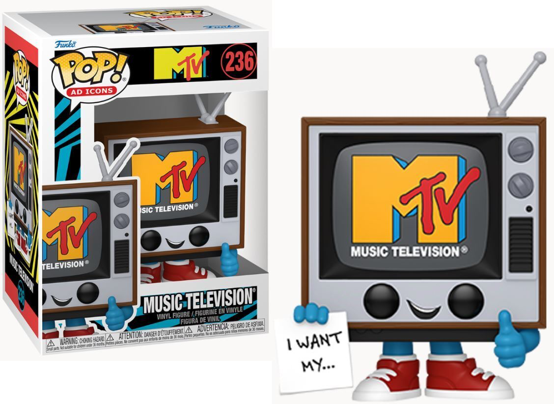 MUSIC TELEVISION POP FUNKO FIGURE #236