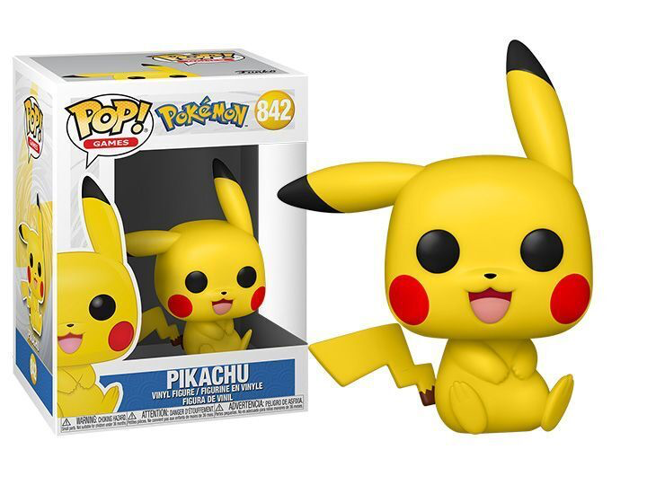 PIKACHU POP FUNKO FIGURE #842