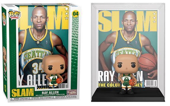 RAY ALLEN "SLAM MAGAZINE" NBA FUNKO POP FIGURE #04