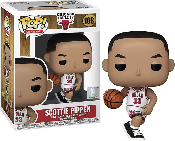 SCOTTIE PIPPEN CHICAGO BULLS NBA POP FUNKO FIGURE #108