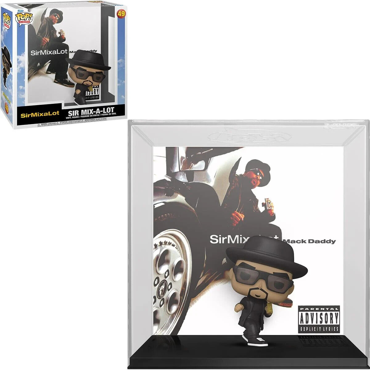 SIR MIX-A-LOT “MACK DADDY” ALBUM COVER FUNKO POP FIGURE #49