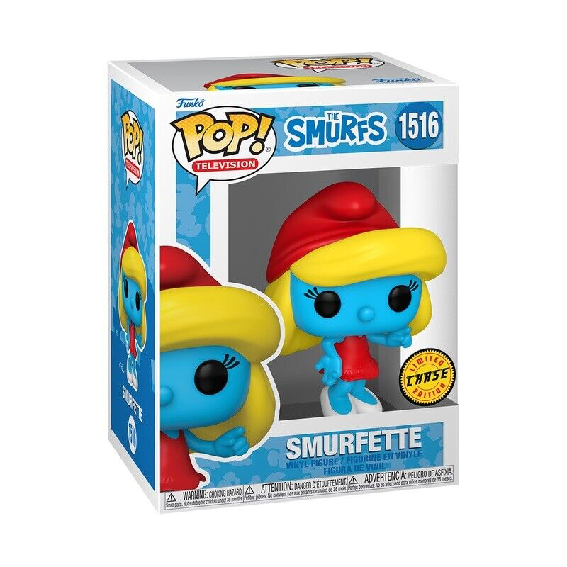 THE SMURFS SMURFETTE POP FUNKO FIGURE CHASE #1516