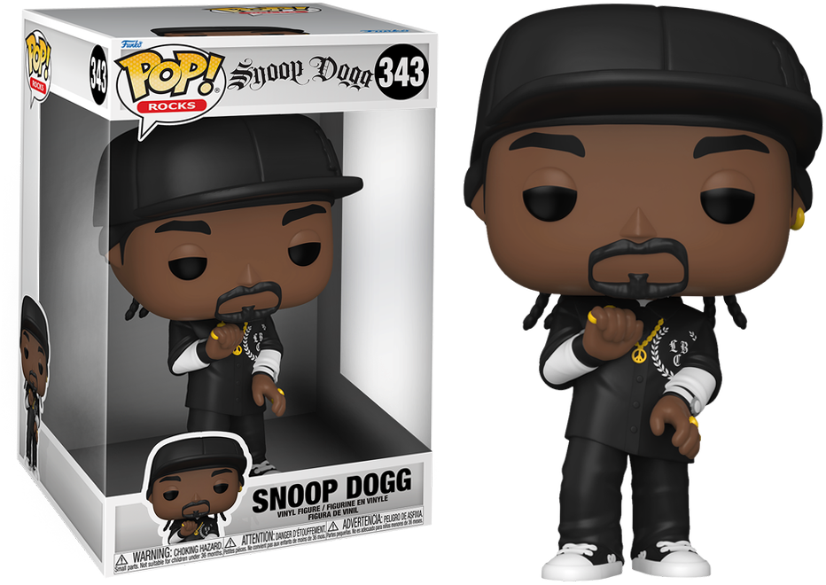 SNOOP DOGG “DROP IT LIKE IT’S HOTT” 10 INCH POP FUNKO FIGURE #343