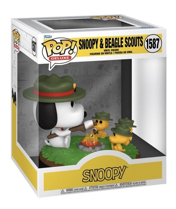 SNOOPY & BEAGLE SCOUTS POP FUNKO FIGURE #1587