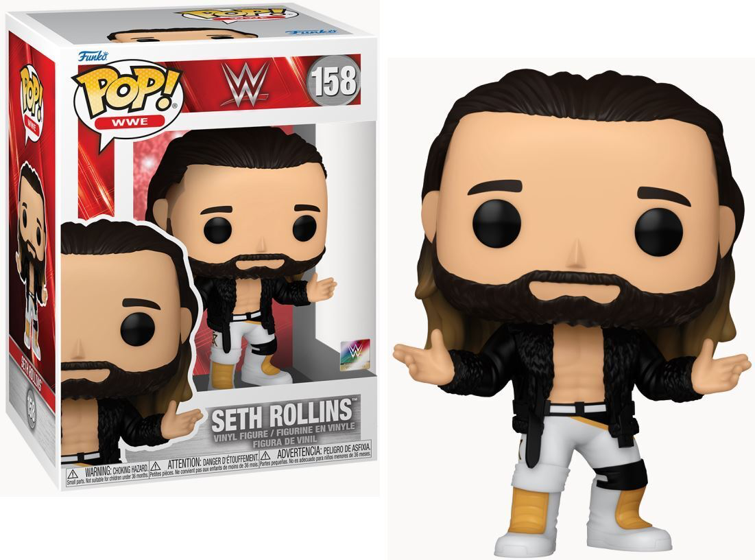 SETH ROLLINS WWE WRESTLING POP FUNKO FIGURE #158