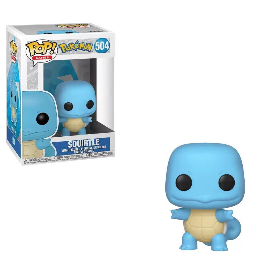 SQUIRTLE POP FUNKO FIGURE #504