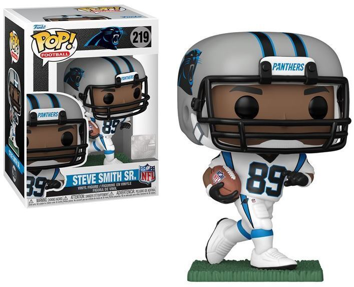 STEVE SMITH SR CAROLINA PANTHERS NFL POP FUNKO FIGURE #219