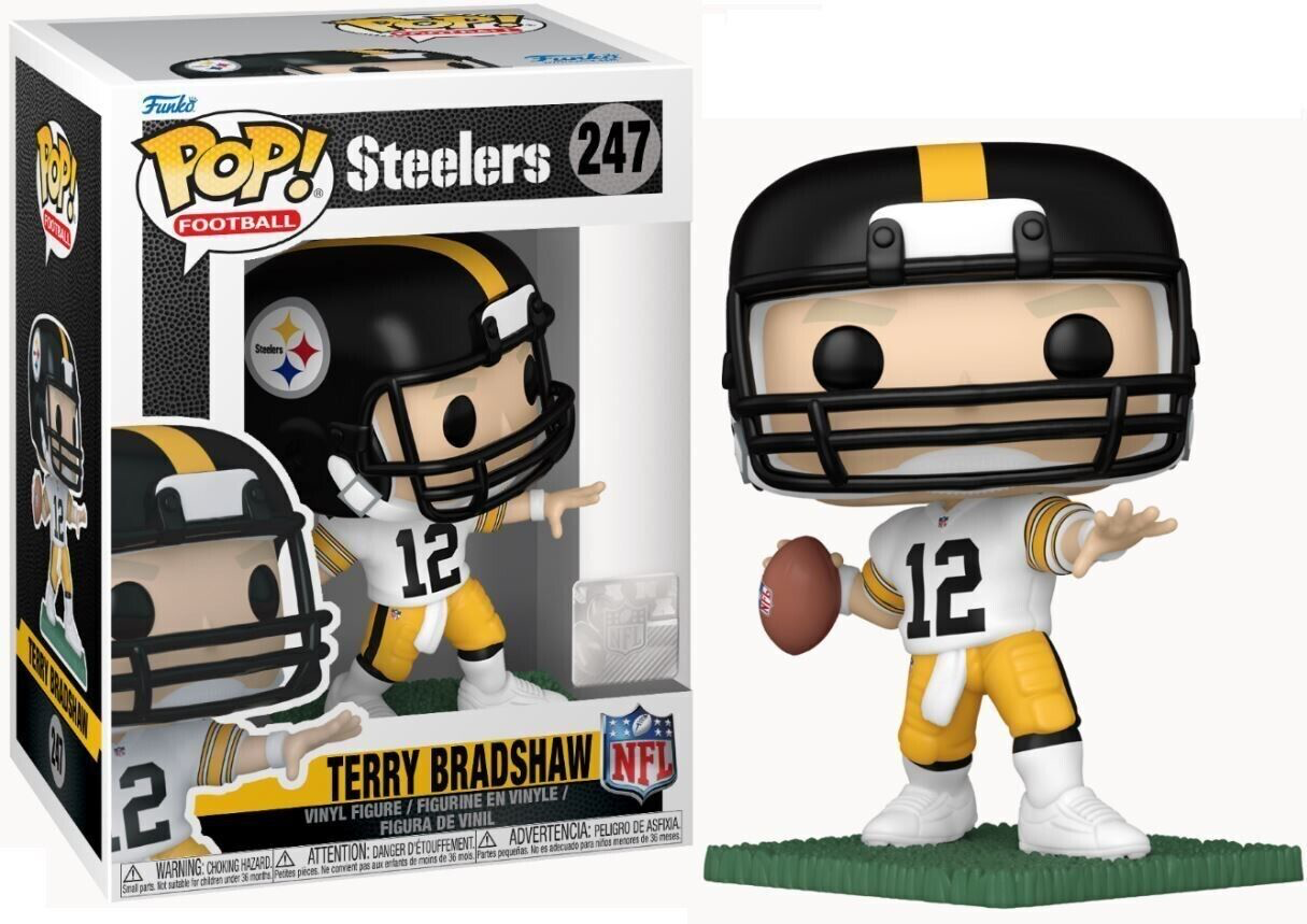 TERRY BRADSHAW PITTSBURGH STEELERS NFL POP FUNKO FIGURE #247