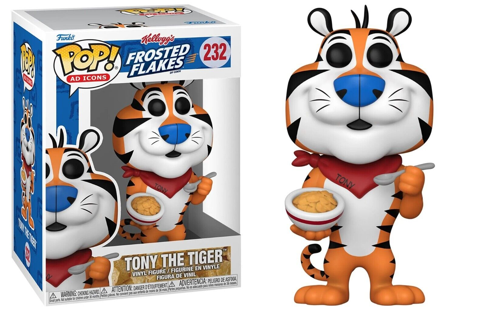 TONY THE TIGER POP FUNKO FIGURE #232