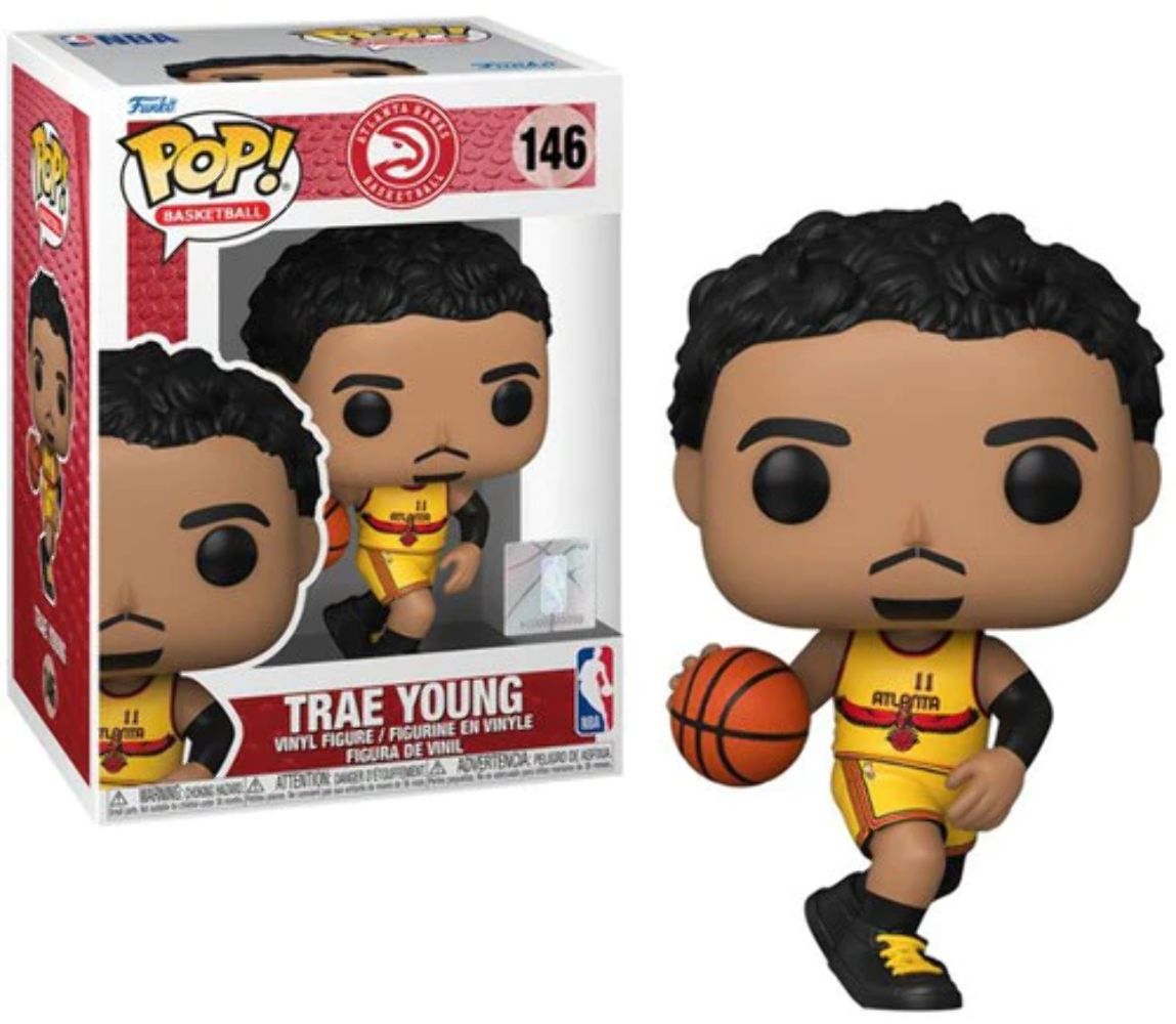 TRAE YOUNG ATLANTA HAWKS NBA POP FUNKO FIGURE #146