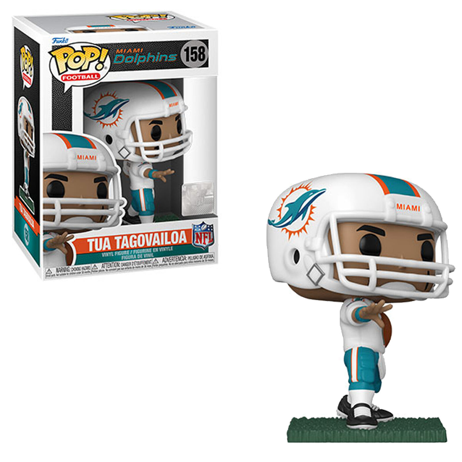 TUA TAGOVAILOA MIAMI DOLPHINS NFL POP FUNKO FIGURE #158