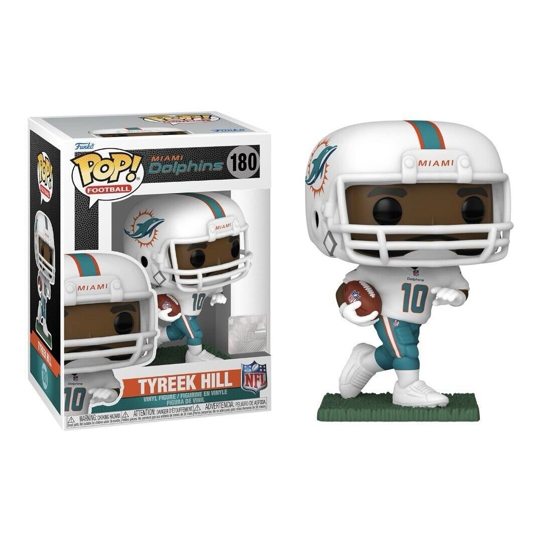 TYREEK HILL MIAMI DOLPHINS NFL POP FUNKO FIGURE #180