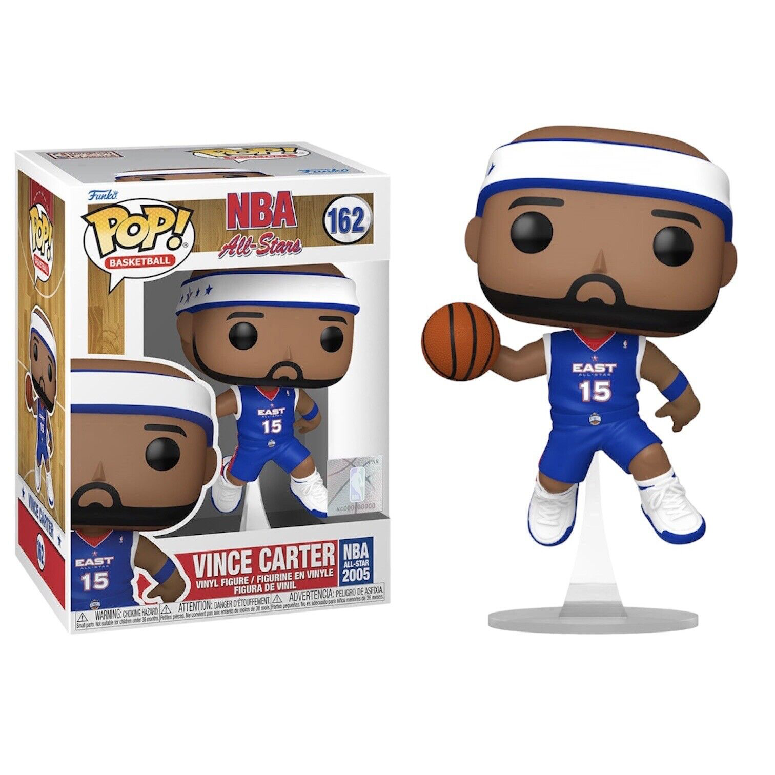 VINCE CARTER ALL STAR NBA POP FUNKO FIGURE #162