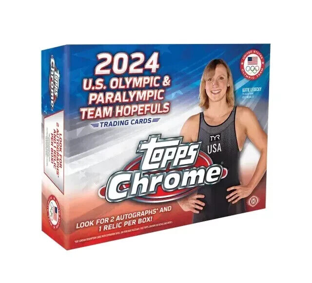 2024 TOPPS CHROME US OLYMPICS HOBBY BOX