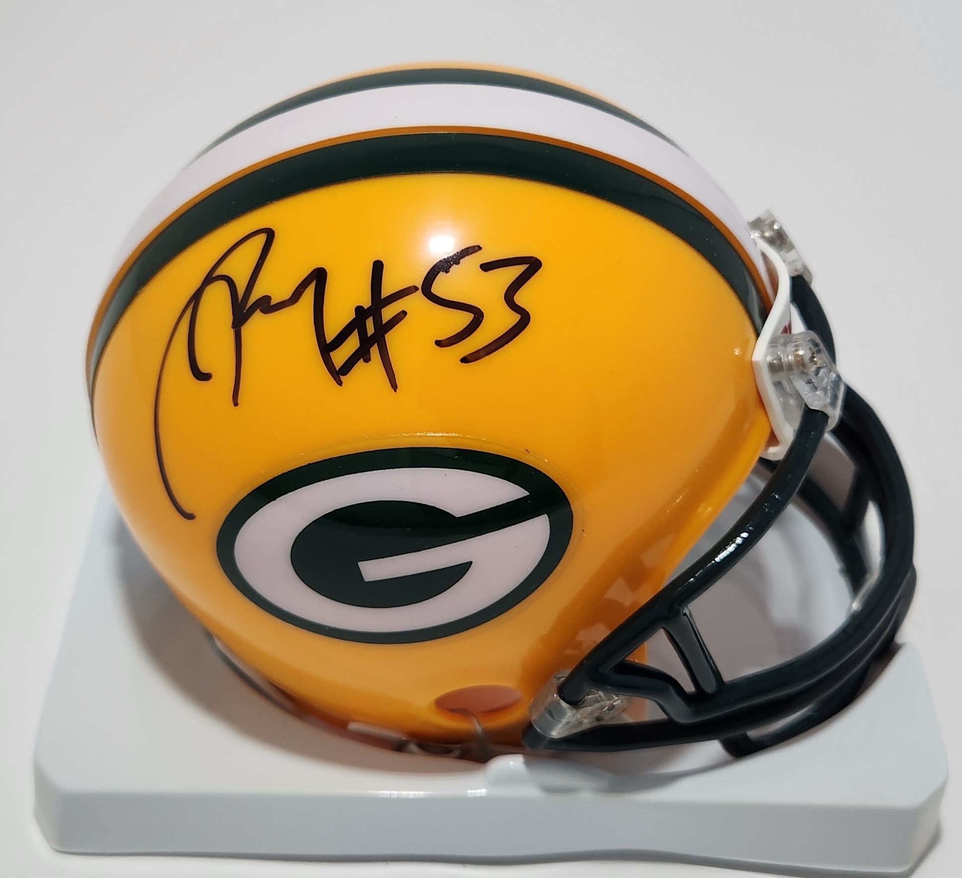 NICK PERRY SIGNED PACKERS MINI HELMET