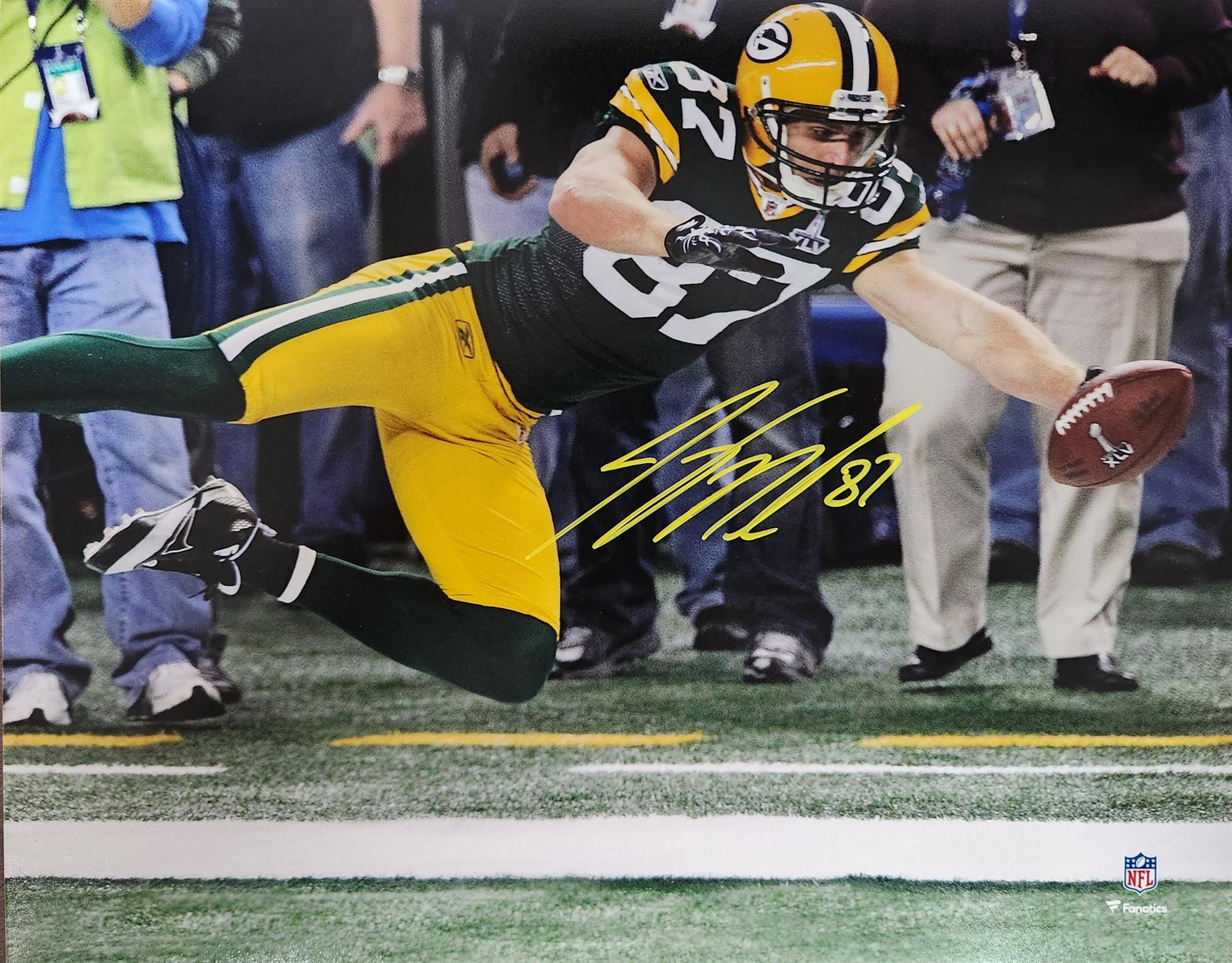 JORDY NELSON SIGNED 8X10 PACKERS PHOTO #2