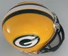 AARON RODGERS SIGNED RIDDELL SB XLV LOGO MINI HELMET - JSA