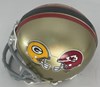 BART STARR (d) SIGNED PACKERS SB I LOGO MINI HELMET - JSA