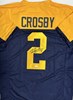 MASON CROSBY SIGNED CUSTOM REPLICA PACKERS ACME BLUE JERSEY - JSA