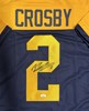 MASON CROSBY SIGNED CUSTOM REPLICA PACKERS ACME BLUE JERSEY - JSA