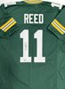 JAYDEN REED SIGNED CUSTOM REPLICA PACKERS GREEN JERSEY- BAS