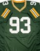 GILBERT BROWN SIGNED CUSTOM REPLICA PACKERS GREEN JERSEY - JSA