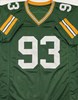 GILBERT BROWN SIGNED CUSTOM REPLICA PACKERS GREEN JERSEY W/ SCRIPTS - JSA