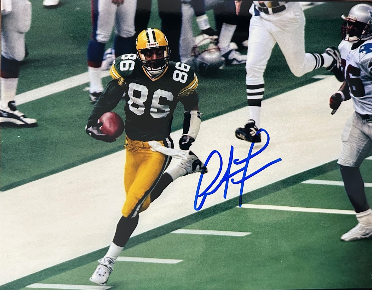 ANTONIO FREEMAN SIGNED 8X10 PACKERS PHOTO #4