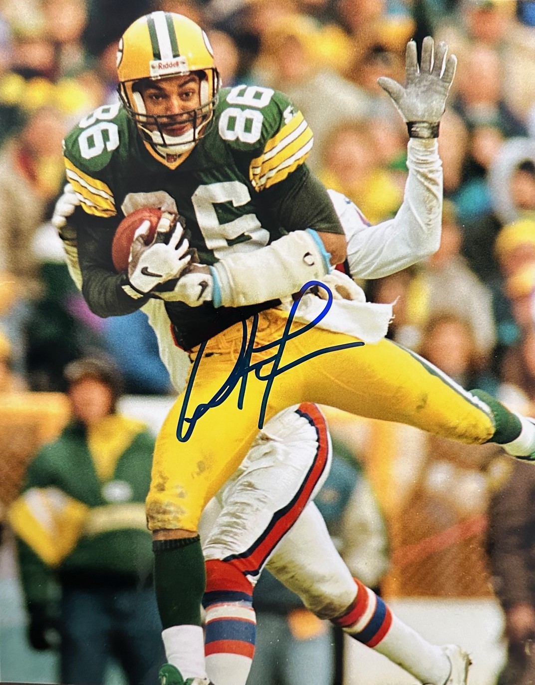 ANTONIO FREEMAN SIGNED 8X10 PACKERS PHOTO #1