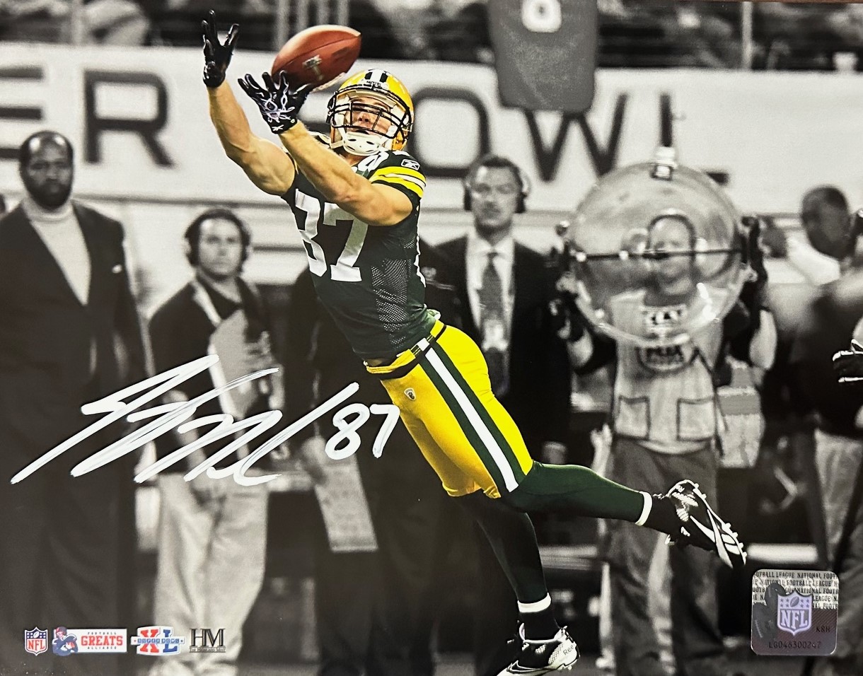 JORDY NELSON SIGNED 8X10 PACKERS PHOTO #20