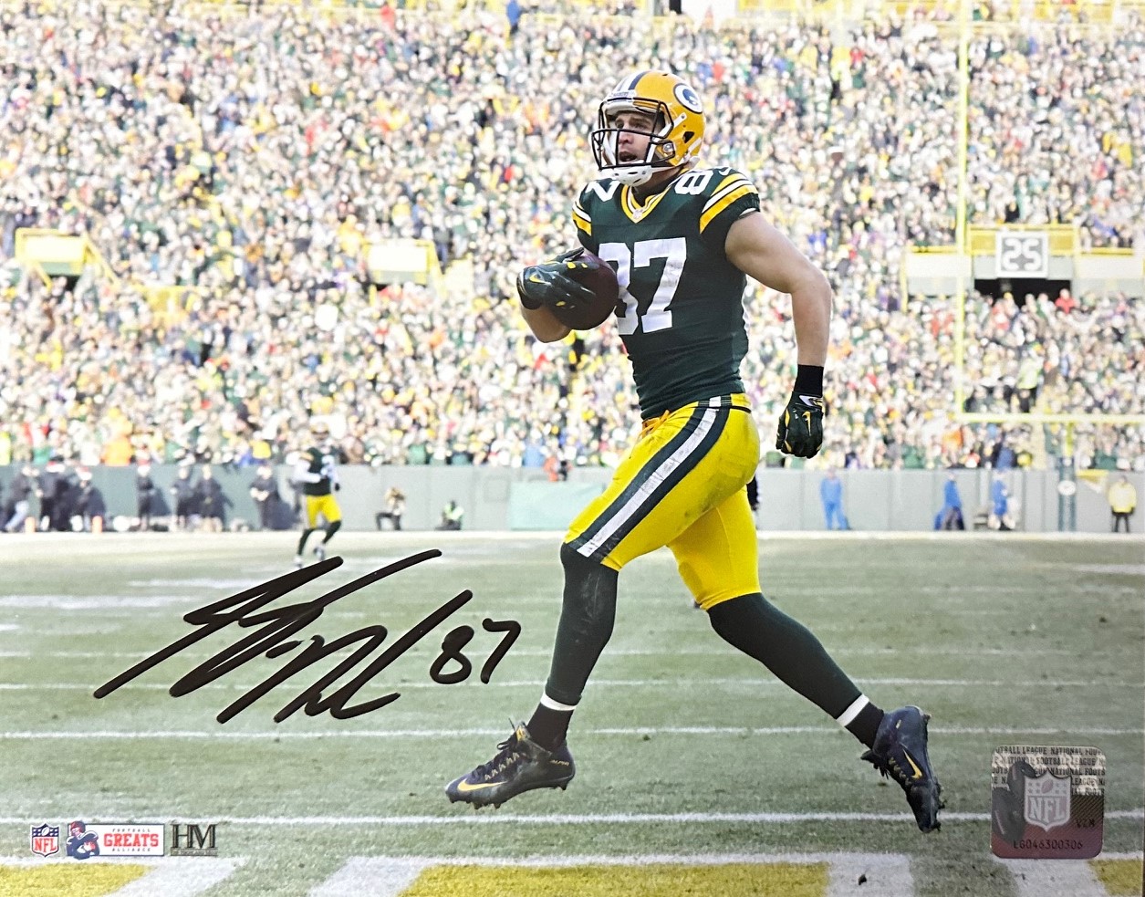JORDY NELSON SIGNED 8X10 PACKERS PHOTO #21