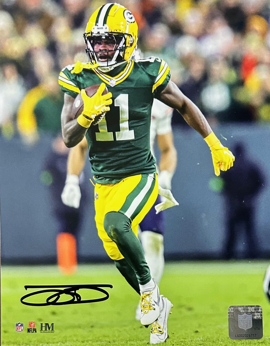 JAYDEN REED SIGNED PACKERS 8X10 PHOTO #1