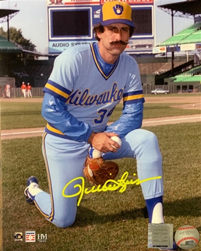 ROLLIE FINGERS SIGNING