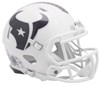 HOUSTON TEXANS UNSIGNED RIDDELL 2024 NFL SALUTE TO SERVICE SPEED MINI HELMET