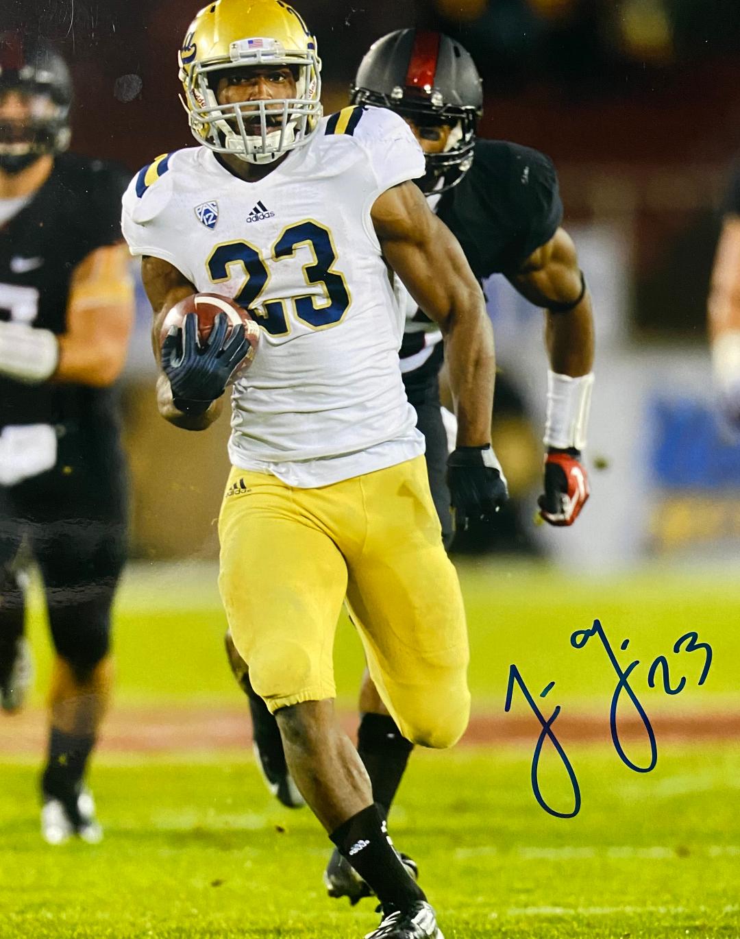 JOHNATHAN FRANKLIN SIGNED 8X10 UCLA PHOTO #1