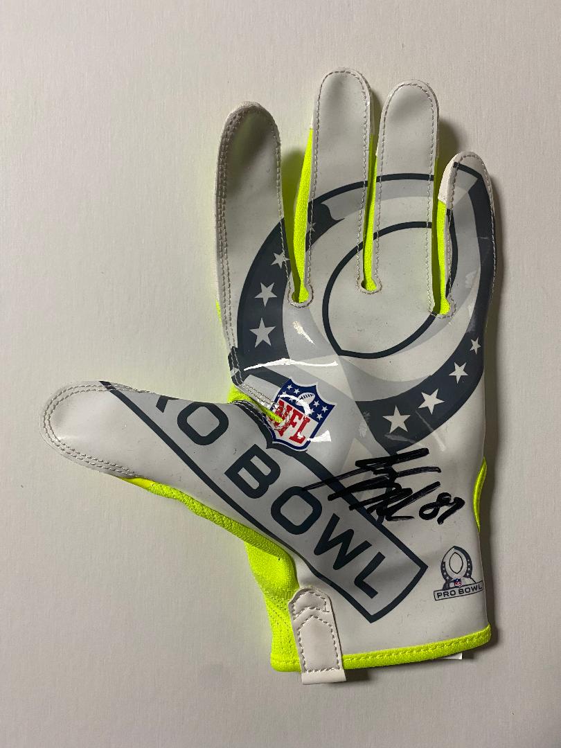 JORDY NELSON SIGNED NIKE GAME ISSUED RIGHT WINTER GLOVE #11 - JSA