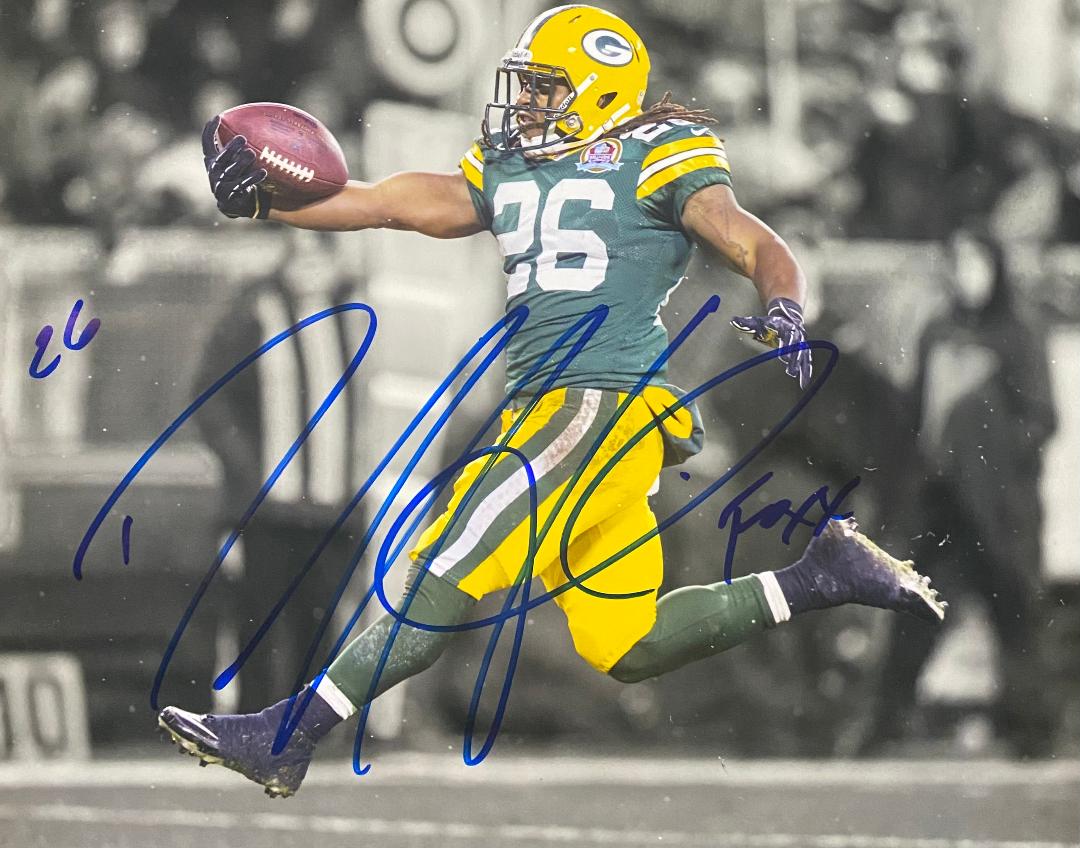 DUJUAN HARRIS SIGNED 8X10 PACKERS PHOTO #3