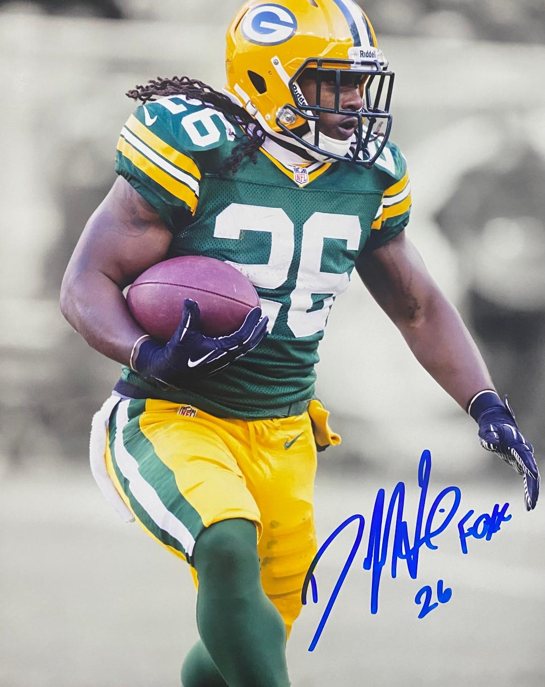 DUJUAN HARRIS SIGNED 8X10 PACKERS PHOTO #5