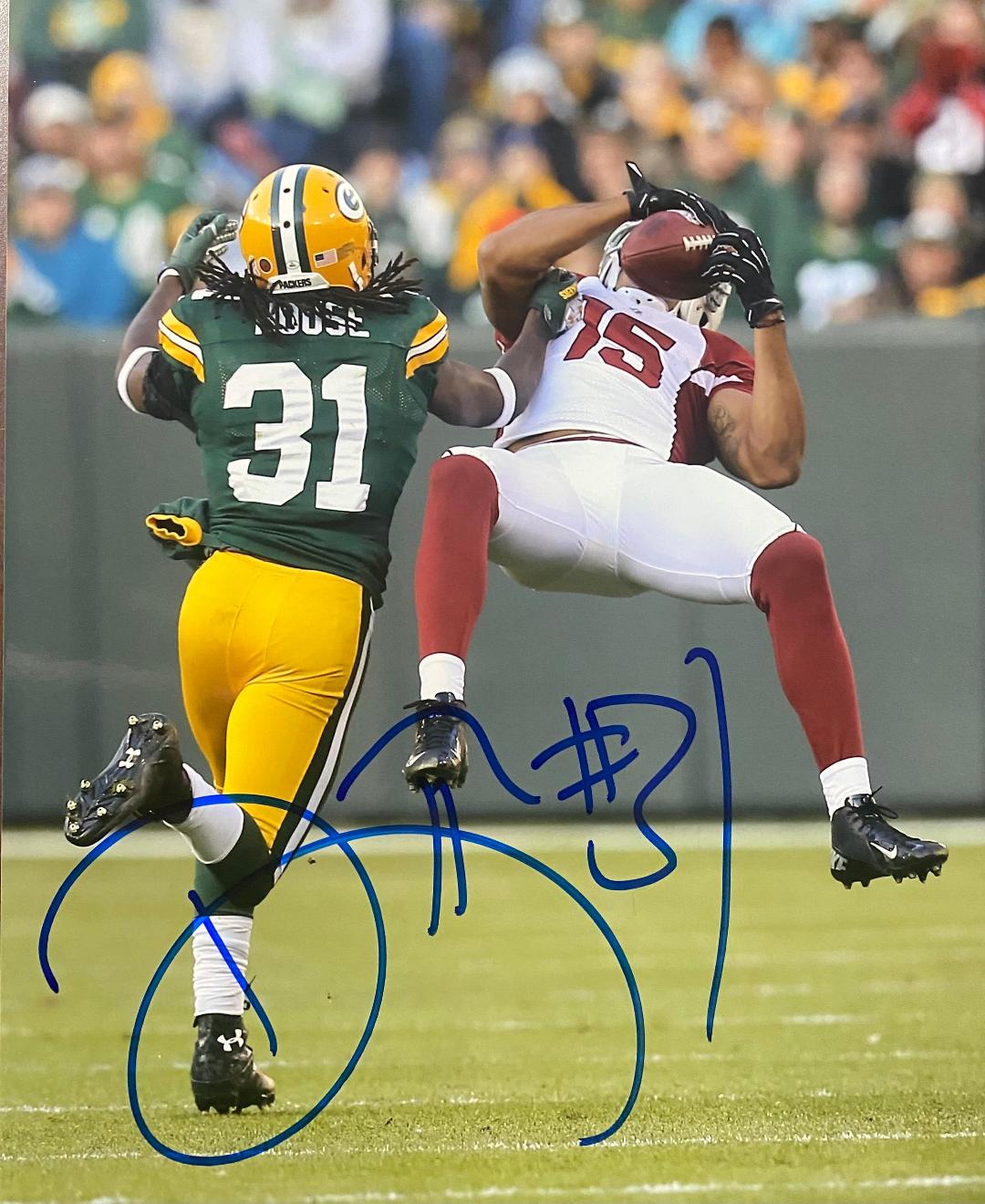 DAVON HOUSE SIGNED 8X10 PACKERS PHOTO #1