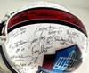 NFL MULTI SIGNED FULL SIZE HOF LOGO REPLICA HELMET W/ 64 SIGS