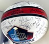 NFL MULTI SIGNED FULL SIZE HOF LOGO REPLICA HELMET W/ 64 SIGS