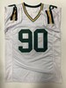 LUKAS VAN NESS SIGNED CUSTOM REPLICA PACKERS WHITE JERSEY - JSA