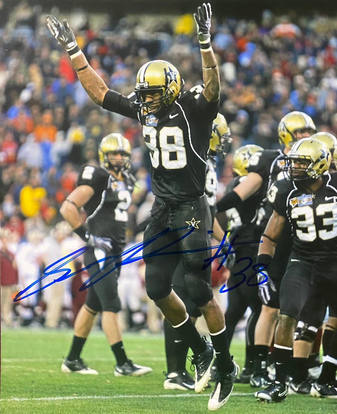 SEAN RICHARDSON SIGNED 8X10 VANDERBILT PHOTO #1