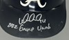 WILLIAM CONTRERAS SIGNED BRAVES GAME USED CATCHERS HELMET #1 - JSA