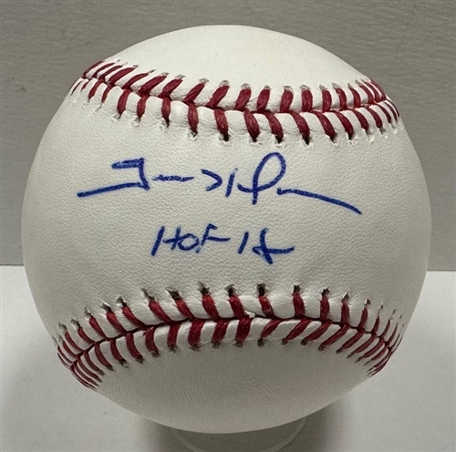 TREVOR HOFFMAN SIGNED OFFICIAL MLB BASEBALL W/ HOF - JSA