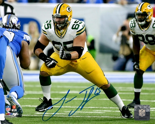 LANE TAYLOR SIGNED 8X10 PACKERS PHOTO #2