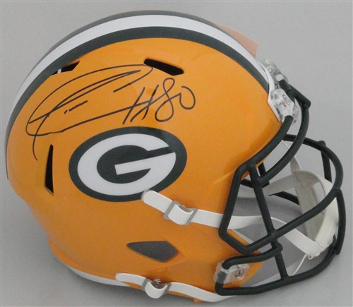 DONALD DRIVER SIGNED FULL SIZE PACKERS SPEED REPLICA HELMET - JSA