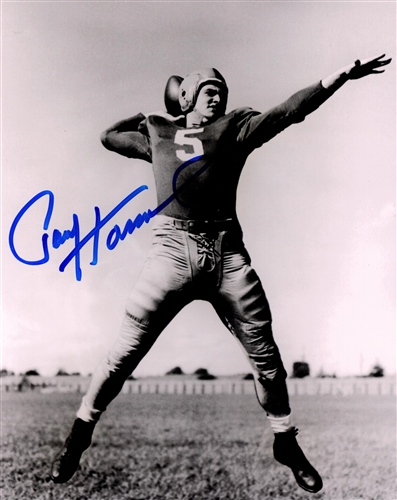 PAUL HORNUNG SIGNED 8X10 NOTRE DAME PHOTO #2