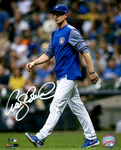 CRAIG COUNSELL SIGNED 8X10 BREWERS PHOTO #4