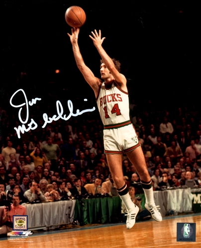 JON McGLOCKLIN SIGNED 8X10 BUCKS PHOTO #5